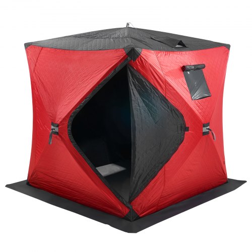 Portable Ice Shelter 34 Person Insulated PopUp Ice Fishing Tent 35