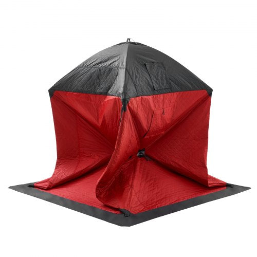 Portable Ice Shelter 34 Person Insulated PopUp Ice Fishing Tent 35