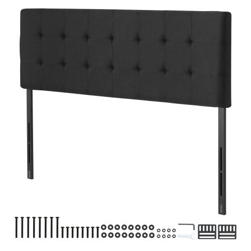 Headboard Queen Size Headboard with Adjustable Height Comfortable Diamond