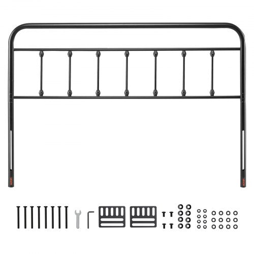 Metal Headboard Queen Size Headboard with Adjustable Height Metal