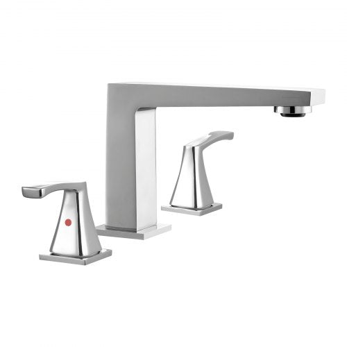 Roman Tub Faucet 3 Hole Waterfall Bathtub Faucet Bath Tubs Faucets Set