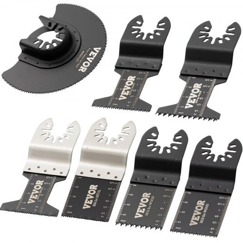 50 PCS Oscillating Saw Blades Quick Release Multitool Blades Kit HCS Tool