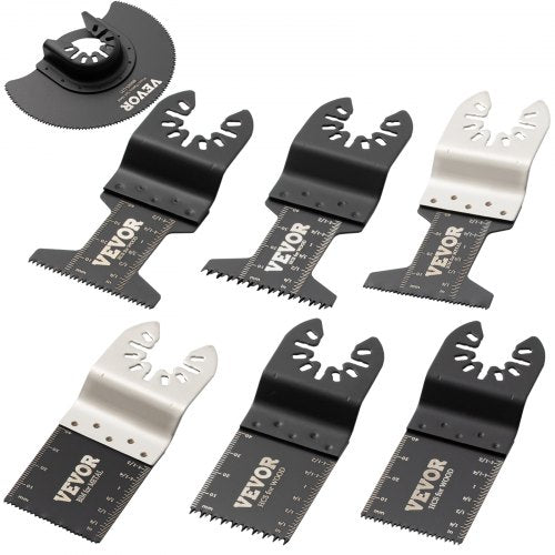 50 PCS Oscillating Saw Blades Quick Release Multitool Blades Kit HCS Tool