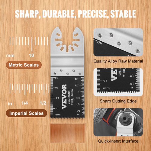 30PCS Multi Tool Blades Kits Universal Quick Release Oscillating Saw