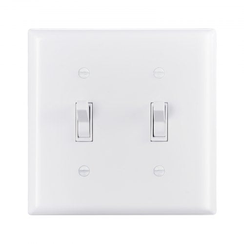 Toggle Light Switch Wall Plates 2Gang Switch Electrical Outlet Covers