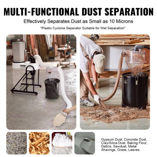Cyclone Dust Separator 4 Retrofit Cyclone Separator for Dust Collectors