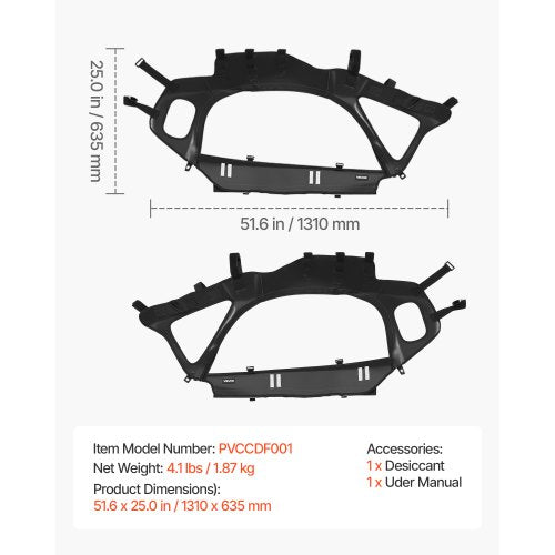 Cab Enclosure Upper Doors Compatible with CanAm Maverick X3 2Seater