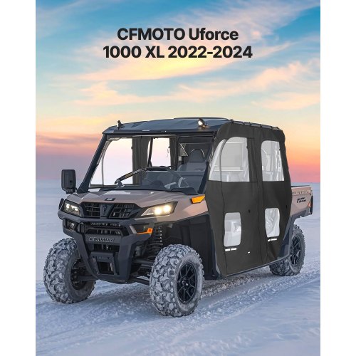 Cab Enclosure Upper Doors Compatible with CFMOTO Uforce 1000 XL 20222024
