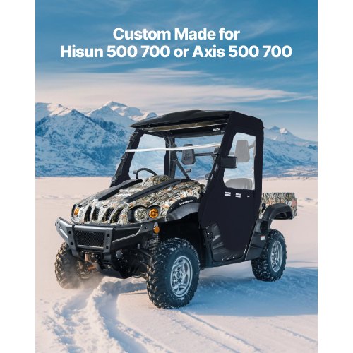 Cab Enclosure Upper Doors Compatible with Hisun 500 700Axis 500 700 Soft