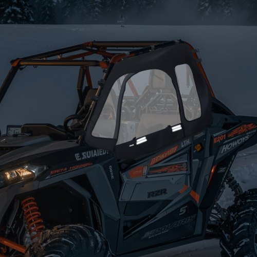 Cab Enclosure Upper Doors Compatible with Polaris RZR XP 1000XP Turbo