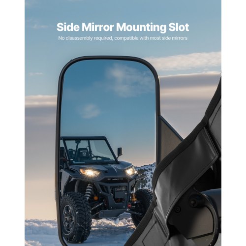 Cab Enclosure Upper Doors Compatible with Polaris RZR XP4 1000Turbo