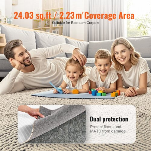 NonSlip Resistant Rug Pad Protective Cushioning Carpet Pad 2x8 7875