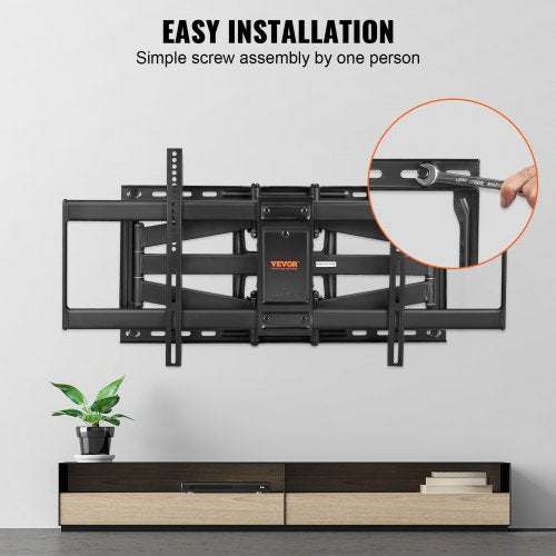 Full Motion TV Mount Fits for Most 3790 inch TVs Swivel Tilt Horizontal