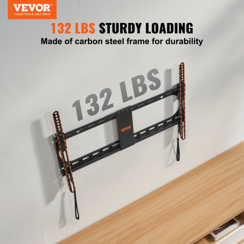 Universal TV Wall Mount Low Profile TV Mount Fits for Most 3770 inch TVs