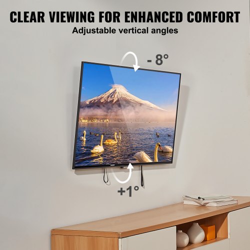 Universal TV Wall Mount Low Profile TV Mount Fits for Most 3770 inch TVs