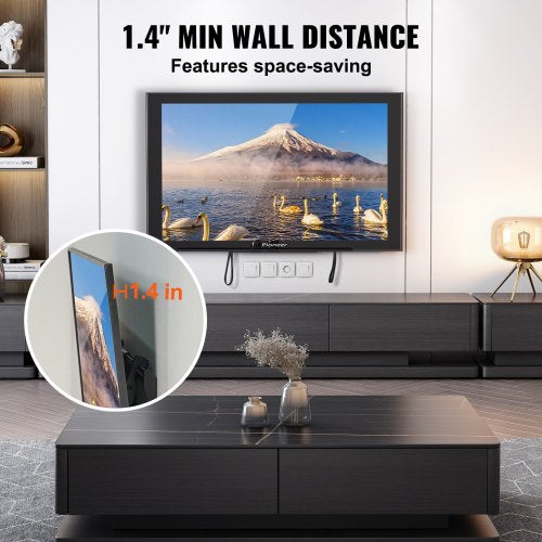 Universal TV Wall Mount Low Profile TV Mount Fits for Most 3770 inch TVs