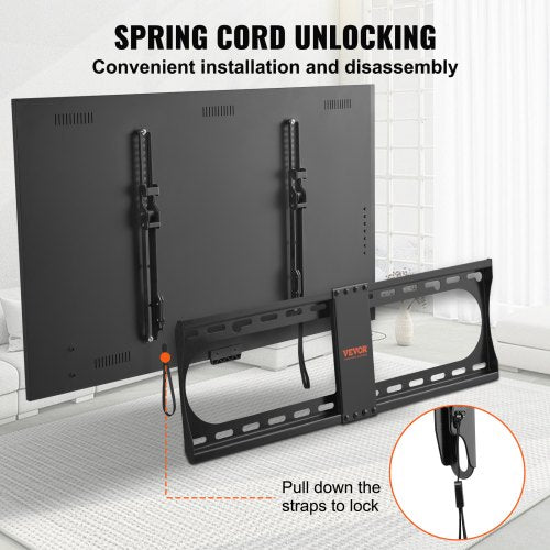 Universal TV Wall Mount Low Profile TV Mount Fits for Most 3770 inch TVs