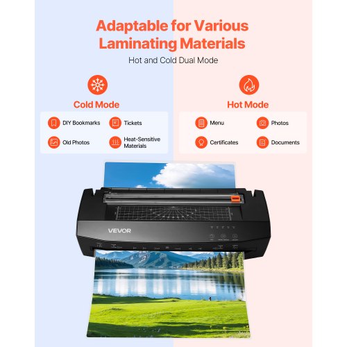 Laminator Machine Cold and Hot Lamination for Max A3 Paper Size 1 min