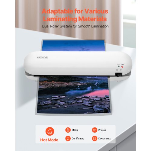 Laminator Machine Thermal Laminator for Max A4 Paper Size 34 min Quick