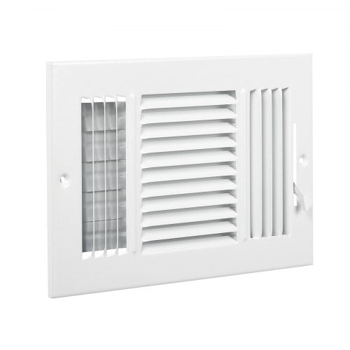 6 x 10 Inch Floor Registers 6Pack Floor Vents HVAC 3Direction Iron Vent