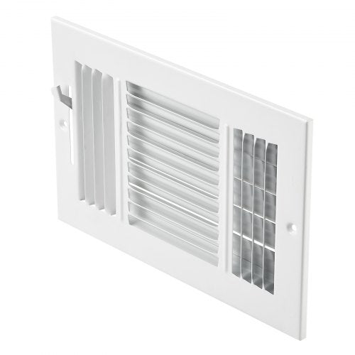 6 x 10 Inch Floor Registers 6Pack Floor Vents HVAC 3Direction Iron Vent