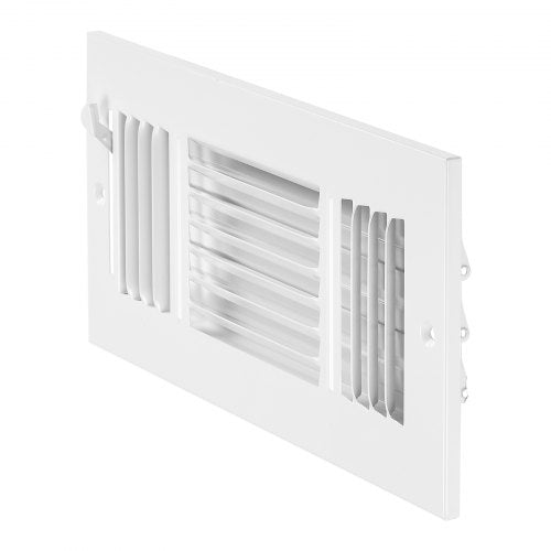4 x 10 Inch Floor Registers 6Pack Floor Vents HVAC 3Direction Iron Vent