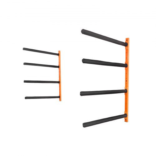 Wall Kayak Storage Rack 4Capacity Wall Mounted Kayak Holders for Kayak