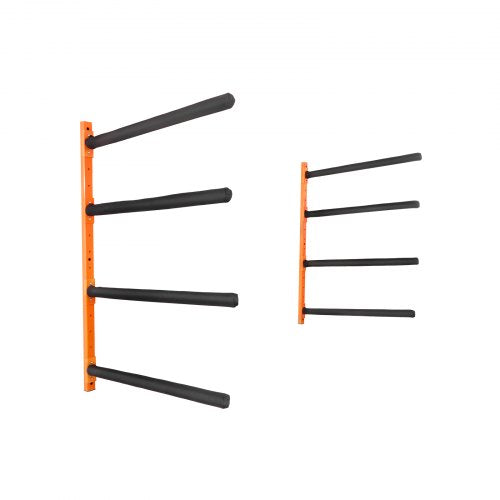 Wall Kayak Storage Rack 4Capacity Wall Mounted Kayak Holders for Kayak