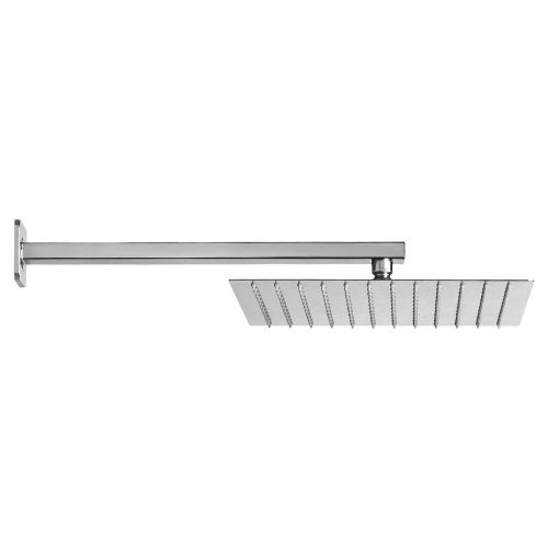 Shower Faucet Set Rainfall Bathroom Shower System with 12Inch Square Rain