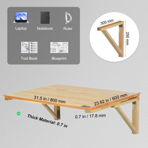 Wall Mounted Folding Table 315 x 2362 Wall Mount Drop Leaf Table