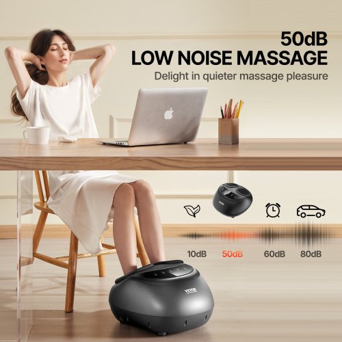 Foot Massager Machine with Heat DeepKneading Compression and Shiatsu