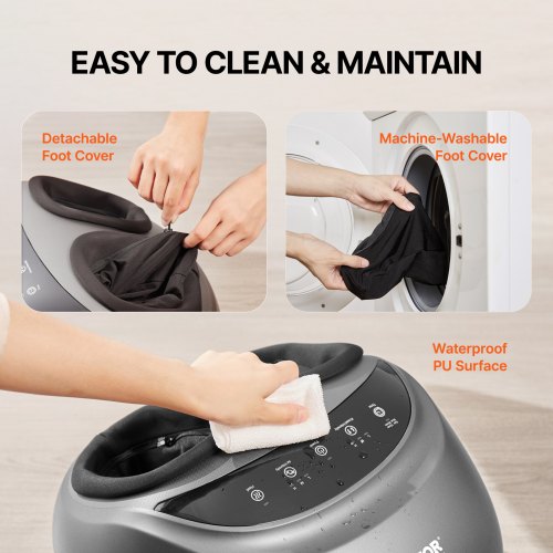 Foot Massager Machine with Heat DeepKneading Compression and Shiatsu
