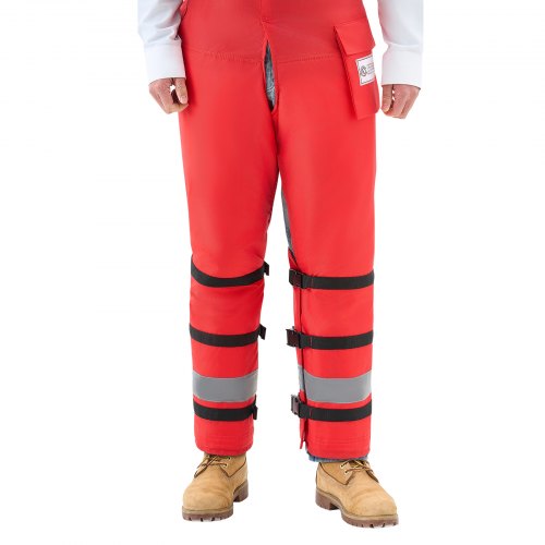 Chainsaw Chaps Wrap Class D 8 Layers Wrap Style Chainsaw Pants with Adjustable