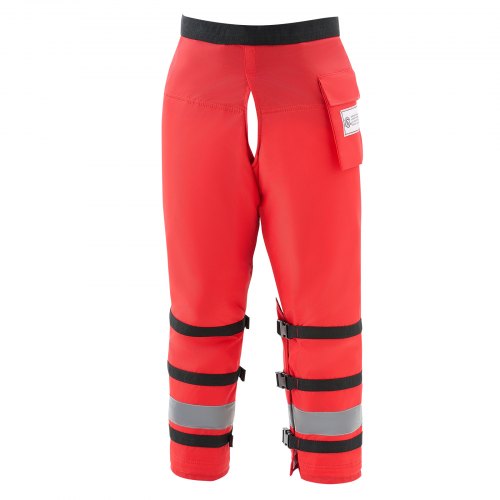 Apron Style Chainsaw Chaps Class D 8 Layers Chainsaw Pants with Adjustable