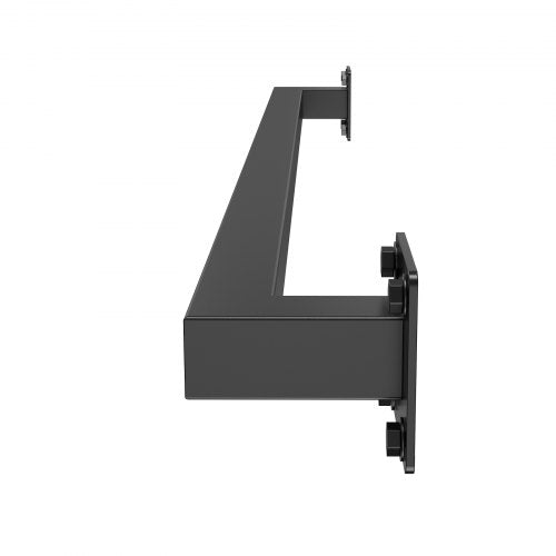 Wall Mounted Stair Handrail 3ft Black Iron Staircase Handrail Indoor