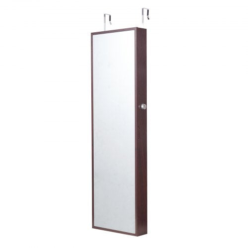 Mirror Jewelry Cabinet 4705Inch Tall Lockable Jewelry Cabinet Armoire