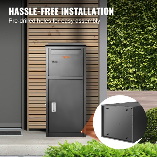 Package Delivery Boxes for Outside 162x158x44 Galvanized Steel Package