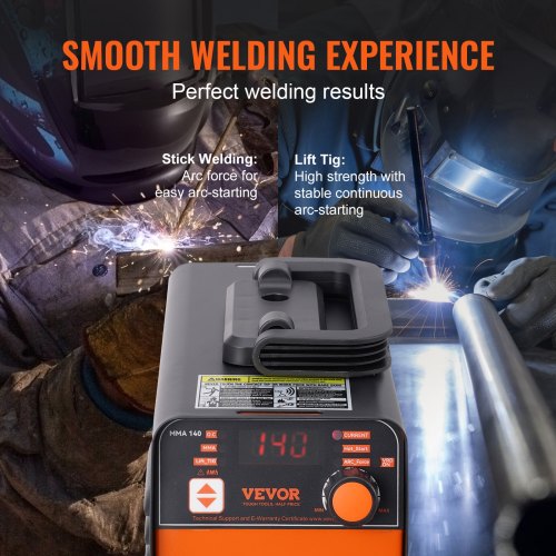 Stick Welder 140A ARCLift TIG 2IN1 Welding Machine with IGBT Inverter