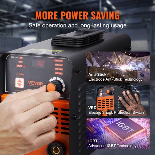 Stick Welder 200A ARCLift TIG 2IN1 Welding Machine with IGBT Inverter