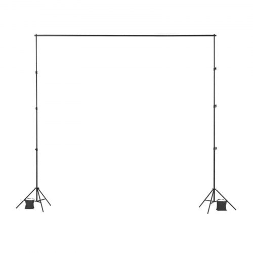 Backdrop Stand 10 x 10 ft Adjustable Photo Backdrop Stand Kit Portable