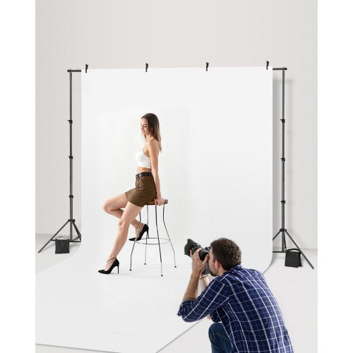 Backdrop Stand 7 x 10 ft Adjustable Photo Backdrop Stand Kit Portable