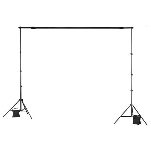 Backdrop Stand 7 x 10 ft Adjustable Photo Backdrop Stand Kit Portable
