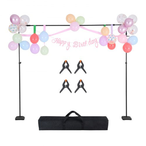 Backdrop Stand 85 x 10 ft Adjustable Photo Backdrop Stand Kit Portable