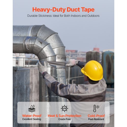 5Pack Duct Tape 2 in x 30 Yards No Residue Strong Adhesive Waterproof