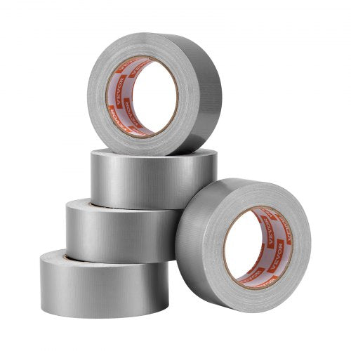 5Pack Duct Tape 2 in x 30 Yards No Residue Strong Adhesive Waterproof