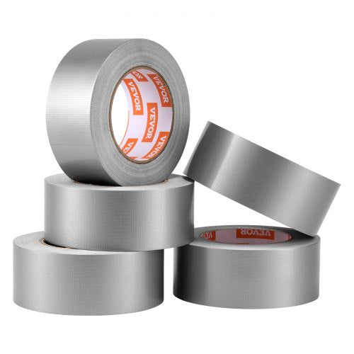 5Pack Duct Tape 2 in x 30 Yards No Residue Strong Adhesive Waterproof