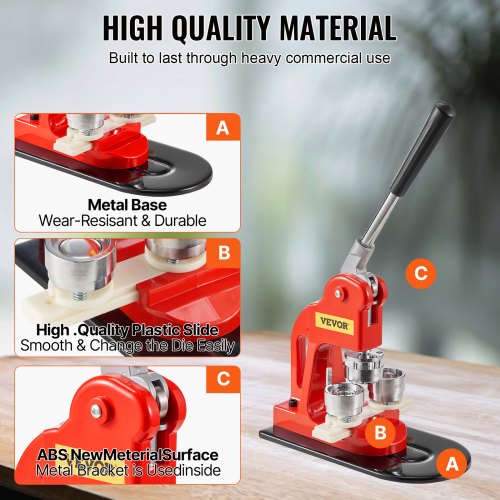 Button Maker Machine 32 mm /1.25 inch Badge Punch Press Kit Children DIY