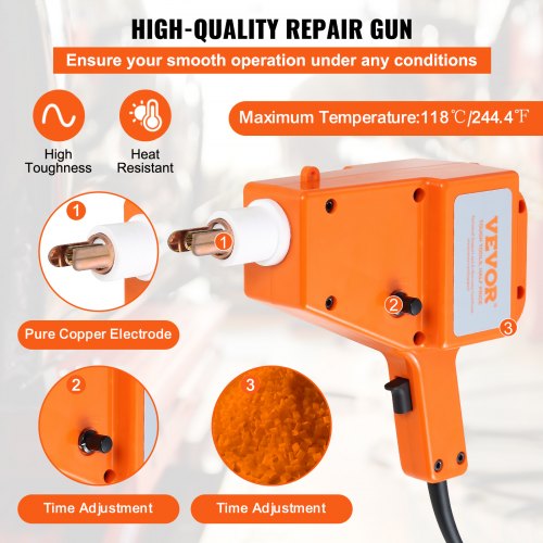 Stud Welder Kit 5500 Stud Welder Dent Repair Kit 800VA Spot Welder Stud