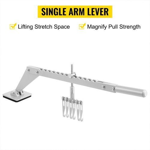 Dent Pull Lever Bar 6 Claw Hook Dent Puller Single Leg Lifter Portable Dent