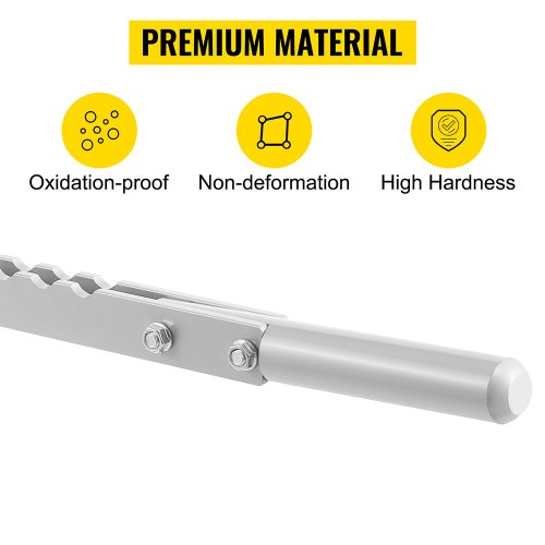 Dent Pull Lever Bar 6 Claw Hook Dent Puller Single Leg Lifter Portable Dent